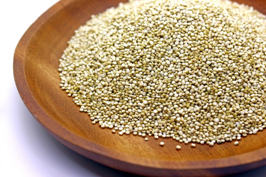 キヌア・大豆系：たんぱく強化で「間食欲」：を抑制